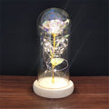 Galaxy Rose, Glass Rose, Enchanted Galaxy Rose In A Glass Dome, Beauty and the Beast Rose, Glowing Led Rose,