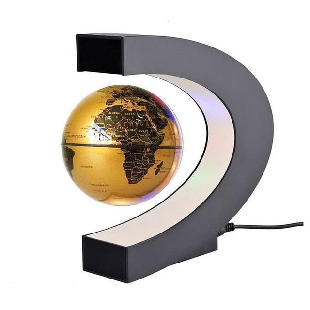 Floating Magnetic Levitation Globe LED World Map Electronic Antigravity Lamp Novelty Ball Light Home Decoration Birthday xmas Gifts