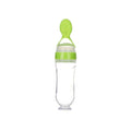 Baby Dispensing Bottle Spoon Feeder -Best Toddler Infant weaning cereal food squeezer