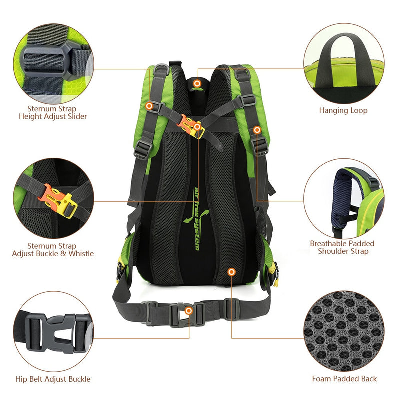 Waterproof Backpack 40l, Dry Bag Backpack, Water Resistant Backpack, Hiking, Fishing , For Summer, For Laptop, For College, For Women & Men