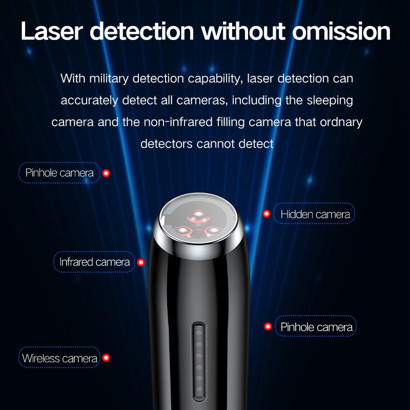 Smart Hidden Camera Detector #2021, GPS Tracker detector, Anti hidden camera, cam finder, rf signal detectors