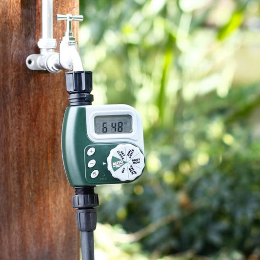 Watering Timer, Programable Garden Irrigation, Automatic Hose Sprinkler Timer 1/2 outlet