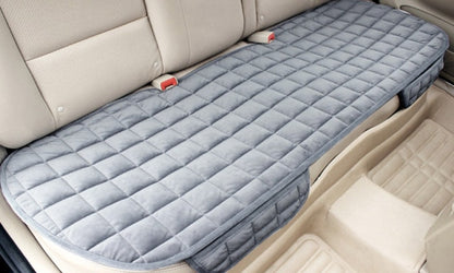 Car Seat Cover Front Rear Flocking Cloth Cushion Non Slide Winter Auto Protector Mat Pad Keep Warm Universal Fit Truck Suv Van