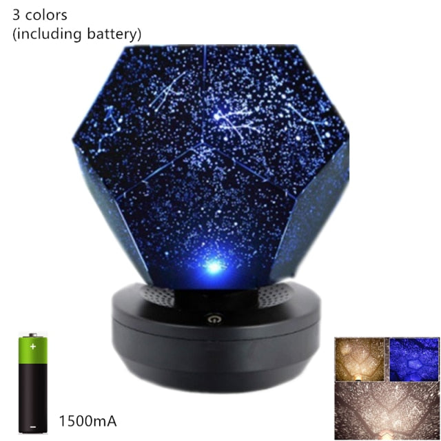 Galaxy Star Projector in Black Galaxy Projector - Ocean Wave Projector Night Light Built-in Music Speaker and Remote Controller