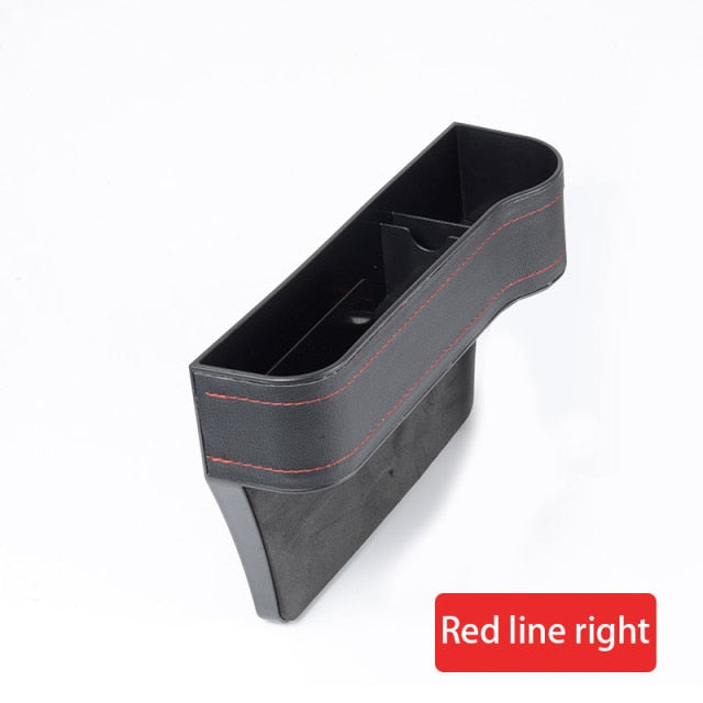 Multifunctional Car Seat Organizer: Between Front Seats Organizer, Leather Car Seat Gap Storage Box, Cup holder