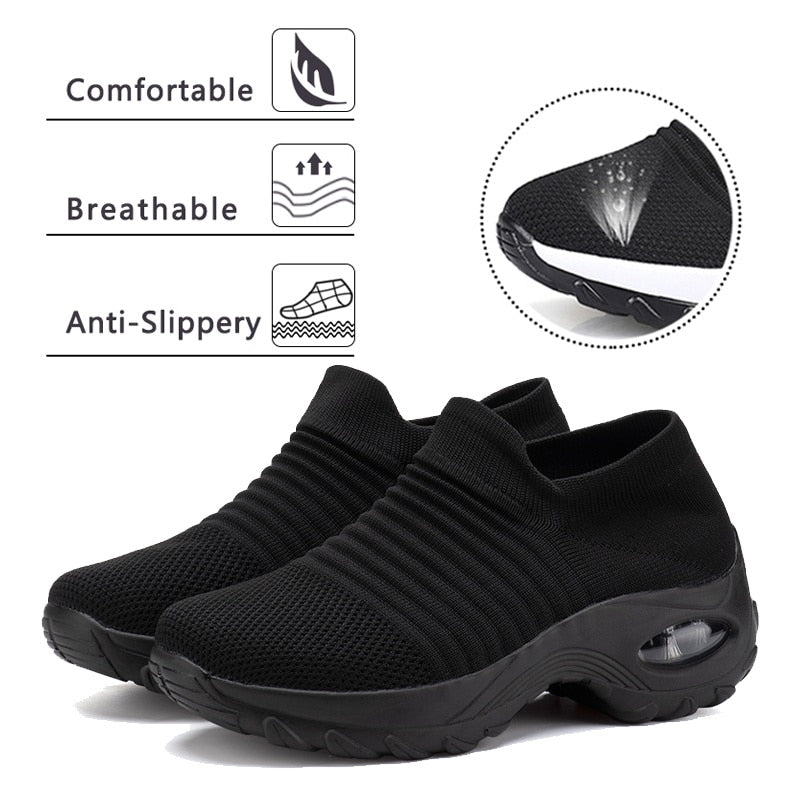 Women Orthopedic Bunion Corrector Sneaker Shoes, Lace Up Walking Running Shoes Platform Sneakers