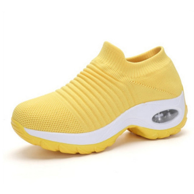 Women Orthopedic Bunion Corrector Sneaker Shoes, Lace Up Walking Running Shoes Platform Sneakers