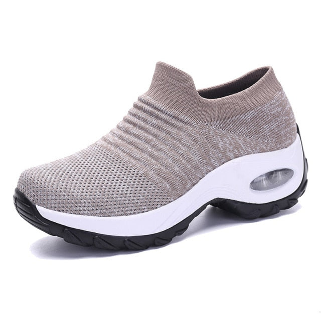 Women Orthopedic Bunion Corrector Sneaker Shoes, Lace Up Walking Running Shoes Platform Sneakers