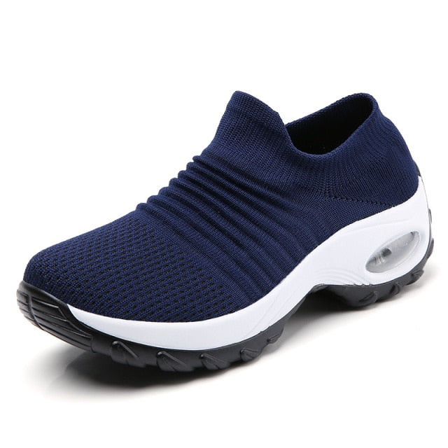 Women Orthopedic Bunion Corrector Sneaker Shoes, Lace Up Walking Running Shoes Platform Sneakers