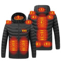 Unisex Winter Warm Heated Jacket / 11 heating areas, Heated Jacket, Electric Heated Jacket, Rechargeable Jacket