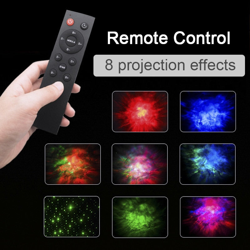 Astronaut Star Projector Night Light, Kids Galaxy Nebula Night Light Projector with Timer and Remote Control, Starry Night Light Projector