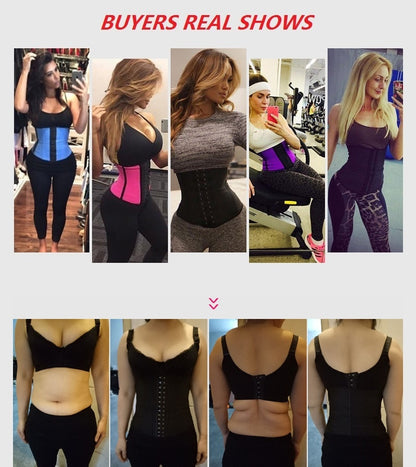 Waist Trainer Corset Kim Shapewear Body Shaper Cincher Faja "KIM" Sport Waist Trainer