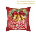 Santa pillowcase Happy New Year Xmas Gifts Christmas Decor For Home Merry Christmas Ornament Navidad Natal Xmas Gifts