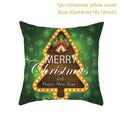 Santa pillowcase Happy New Year Xmas Gifts Christmas Decor For Home Merry Christmas Ornament Navidad Natal Xmas Gifts