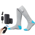 Winter Electric Rechargeable Heated Socks with Batteries for Skiing, Hunting, Keeping Warm, Washable heated Snow socks