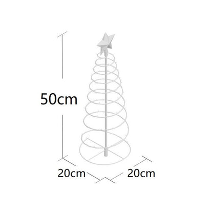 Christmas Tree Lights Christmas Spiral Tree LED Light Outdoor Christmas Tree Light Decoration 2021 Xmas Decor
