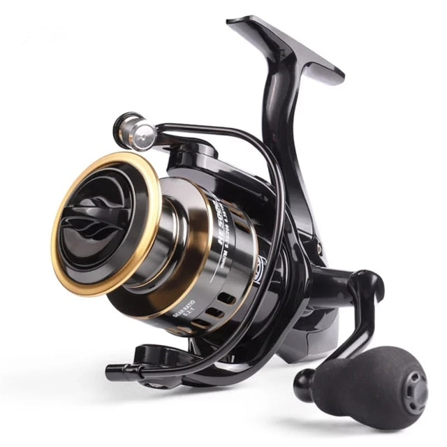 Spinning - HE500-7000 Drag 10kg Fishing Reel Metal/EVA Ball Grip Spool Spinning Reel