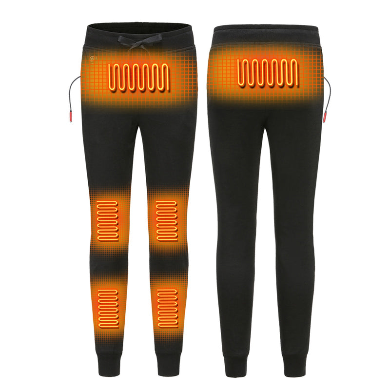 Winter Heated Pants, Heated Base Layer Pants, Snow Heated Leggins, Electric Heating Warm Pants