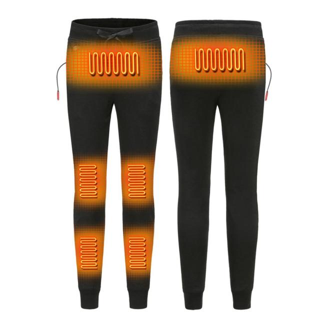 Winter Heated Pants, Heated Base Layer Pants, Snow Heated Leggins, Electric Heating Warm Pants