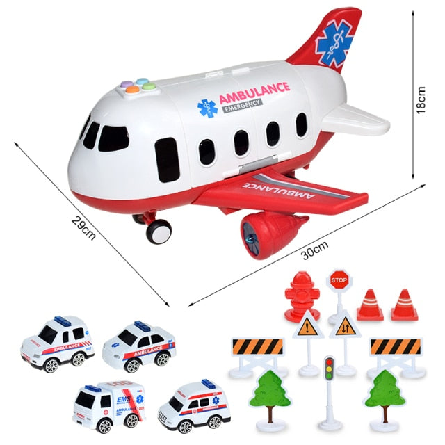 Airplane Toys Model For Boys Kids Toddlers Gift Simulation, Aircraft Plane Kids Airliner Cargo Plane Jet