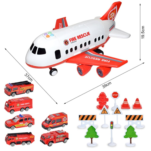 Airplane Toys Model For Boys Kids Toddlers Gift Simulation, Aircraft Plane Kids Airliner Cargo Plane Jet