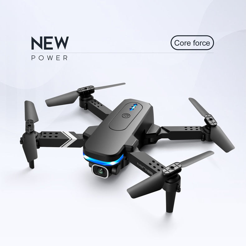 Mini RC Drone 4K HD Dual Camera Dron 1080P WiFi Fpv Foldable Quadcopter Real-Time Transmission Helicopter Toy Children Kid Gift