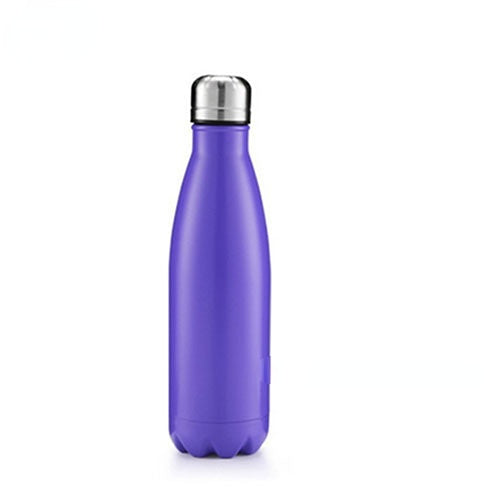 350/500/750/1000ml Double Wall Stainles Steel Water Bottle, Flask Insulated Vacuum Thermos For Hot and Cold