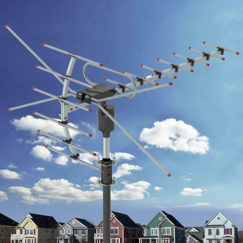 990 Mile Outdoor HD TV Antenna UHF VHF 4k, Long Range Tv Antenna. Outdoor