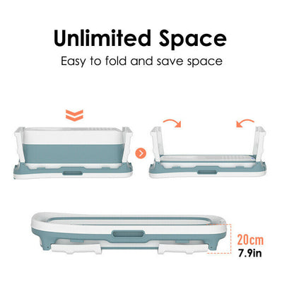 Adults Portable Folding Shower Bathtub