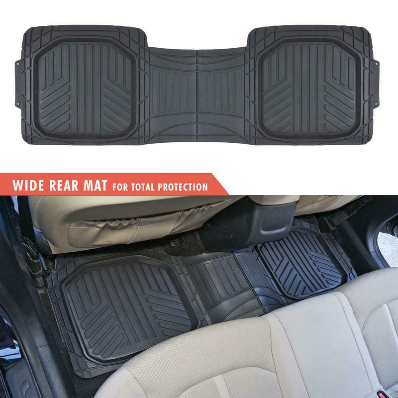 4 PCS Motor Trend TriFlex Deep Dish All Weather Floor Mats for Car SUVs Trucks