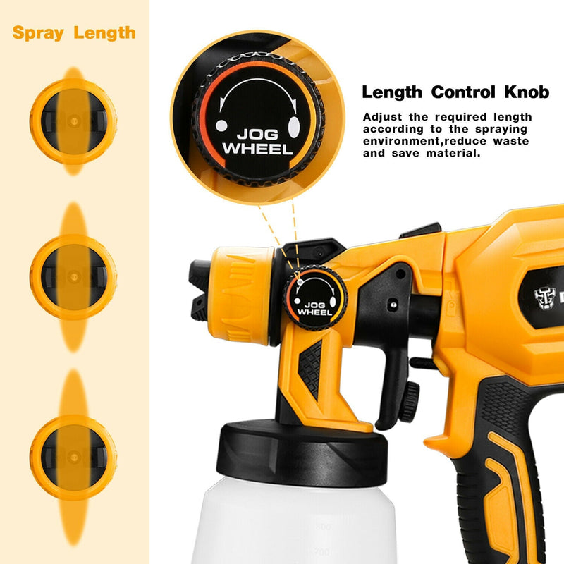 Cordless Electric Paint Sprayer Gun