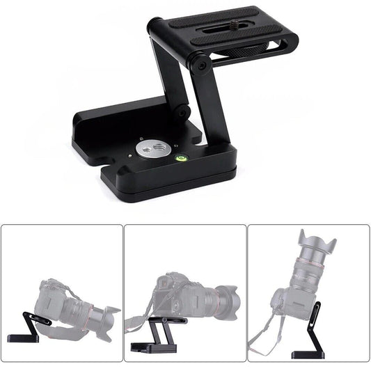 Universal Pan & Tilt Head, Camera Folding Tripod Pan Tilt Ball Z Flex Head
