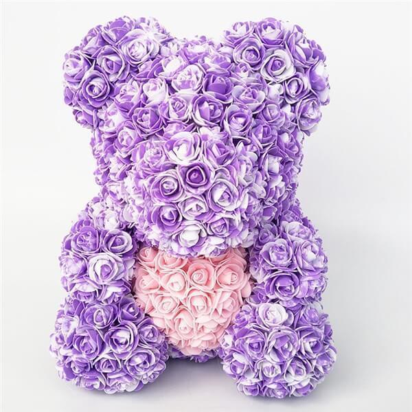 YourWorldShop 25cm (10") Red Luxury Rose Bears